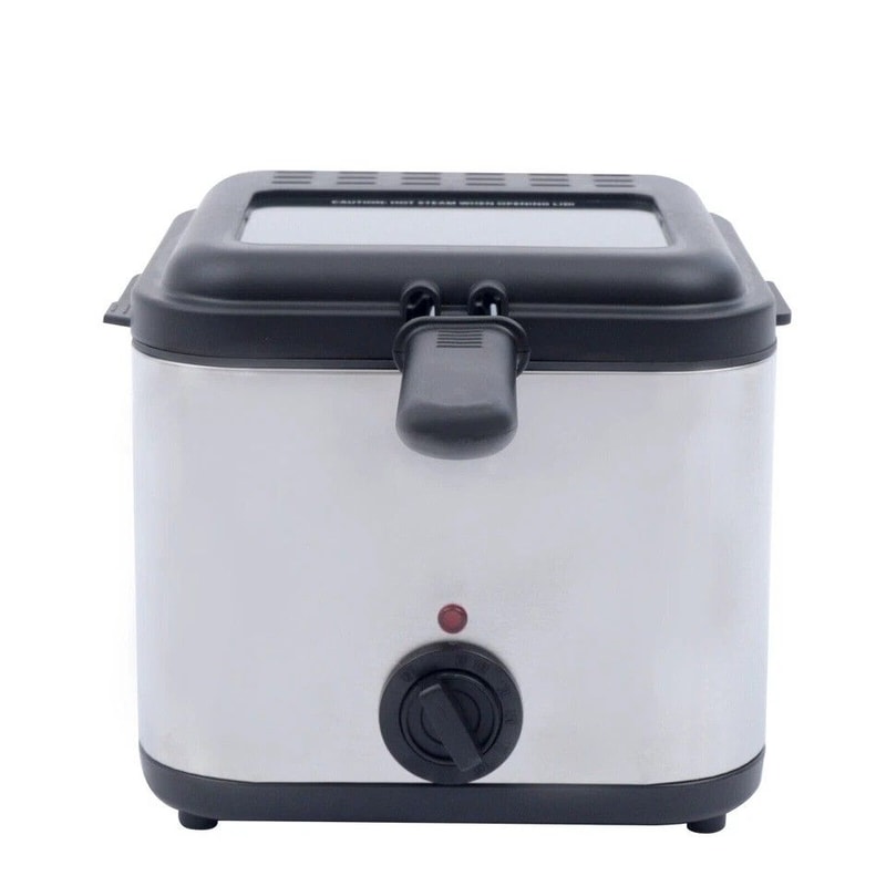 Household Mini Electric Deep Fryer Compact Deep Fryer For Crispy Home Cooking 3