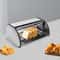 Premium Stainless Steel Kitchen Bread Box Sleek Countertop Bread Bin For Fresh Storage 9