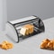 Premium Stainless Steel Kitchen Bread Box Sleek Countertop Bread Bin For Fresh Storage 9