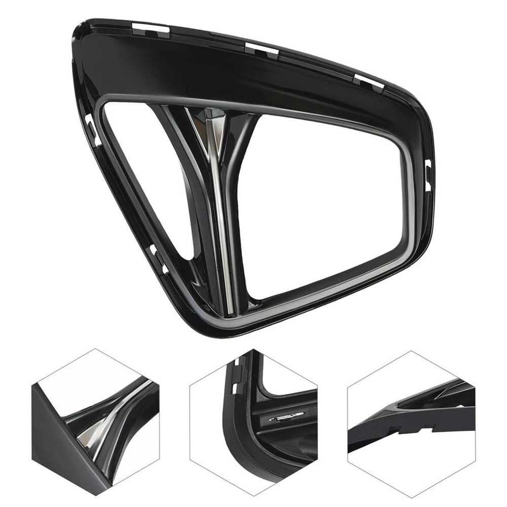 Premium Passenger Side Headlight Bezel Trim For Chevy Blazer Premier RH Direct Replacement 1