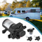 Premium Diaphragm RV Water Pump Self Priming Booster Pressure Pump For Yacht Marine Systems 6