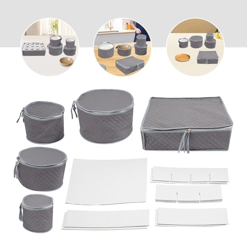 Premium Cutlery Storage Bag Set Durable Cutlery Storage Bag Set For Kitchen Travel Organization 4
