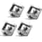 Premium Stainless Steel T Handle Tool Box Latch Trailer Door Lock Set 7