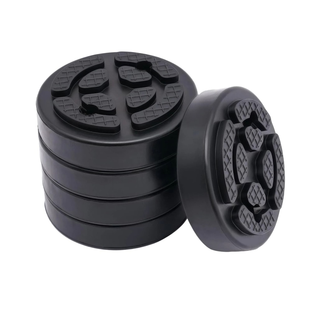 Premium Rubber Lift Arm Pads Replacement Set For Hoist Auto Lift Pads 3