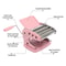 Stainless Steel Manual Pasta Maker Machine Fresh Pasta Roller Noodle Cutter 4