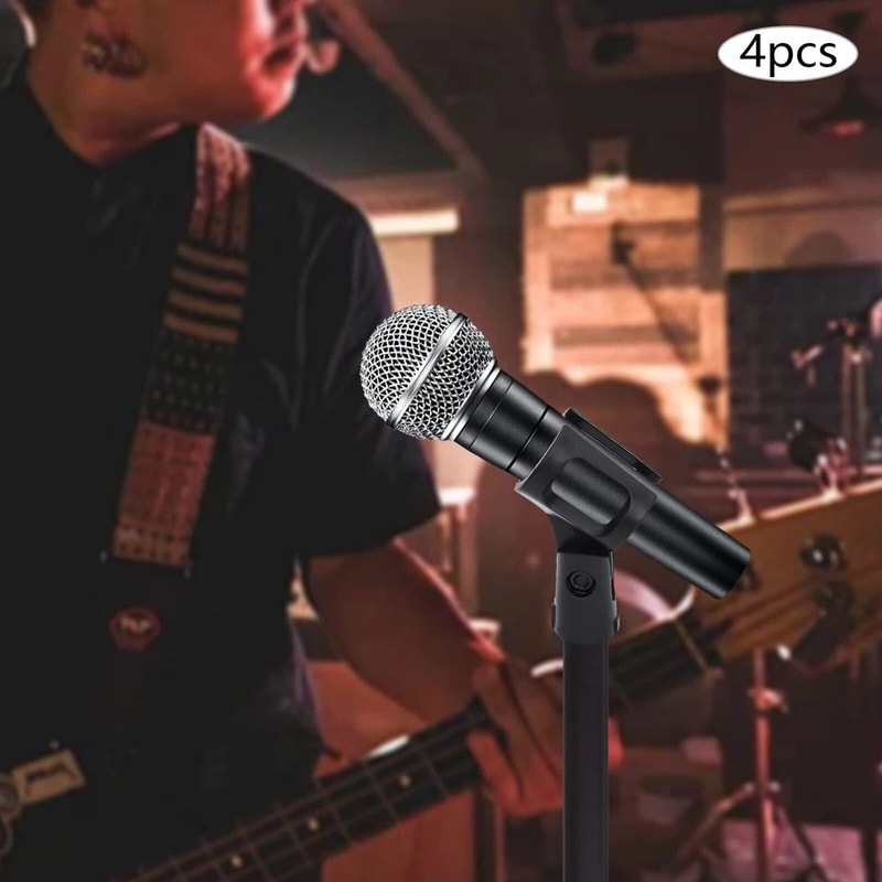 Universal Adjustable Mic Stand Holder Universal Microphone Clip Microphone Clamp 5