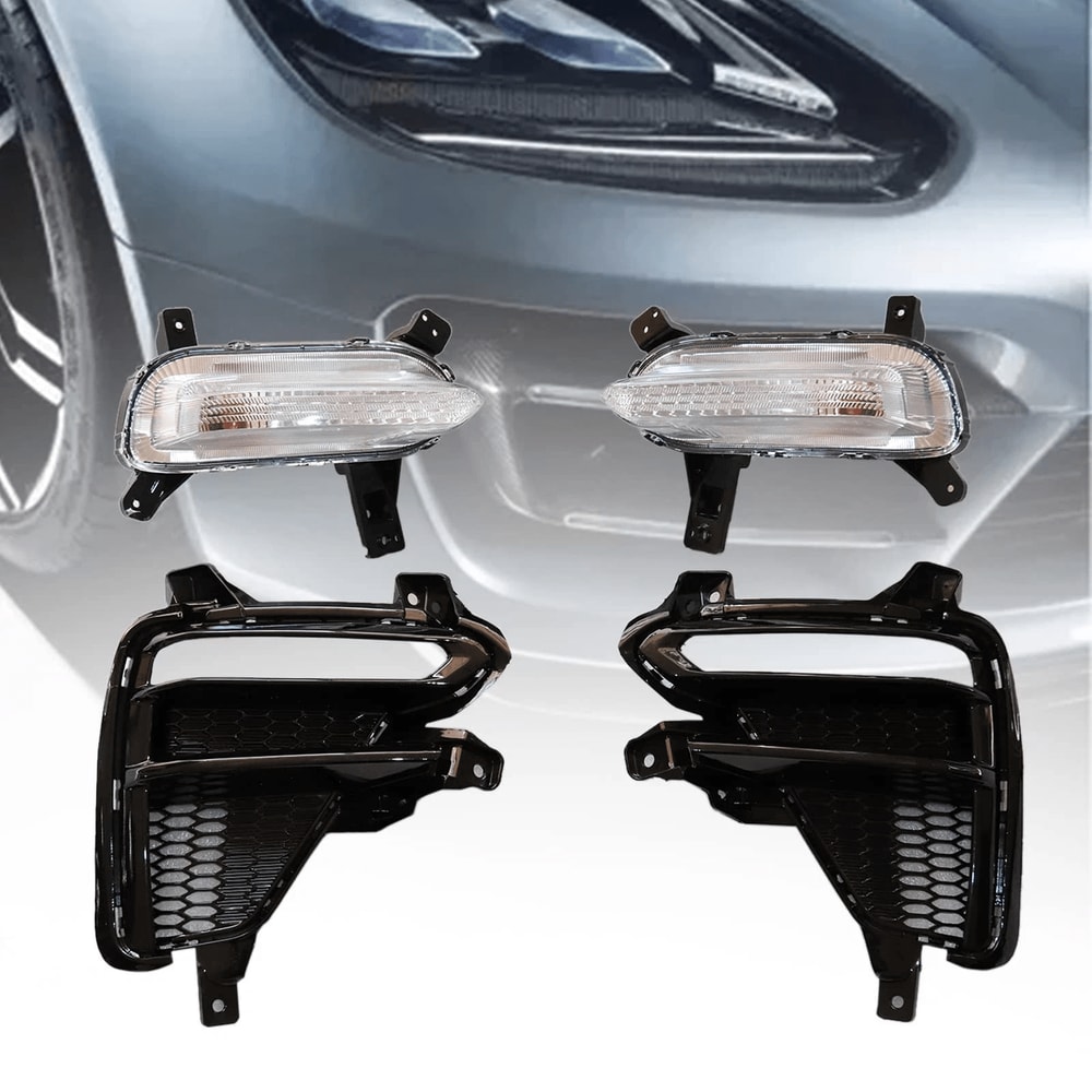 Premium Kia Forte Fog Lights Daytime Running Lamp Set 0