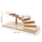 Premium Tier Staircase Sushi Display Rack Japanese Cuisine Rack Dessert Plate Holder 1