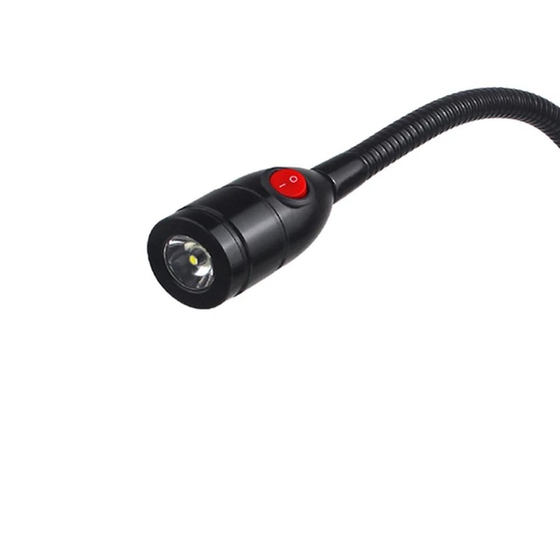 LED Magnetic Work Light With Flexible Gooseneck For CNC Machines 1