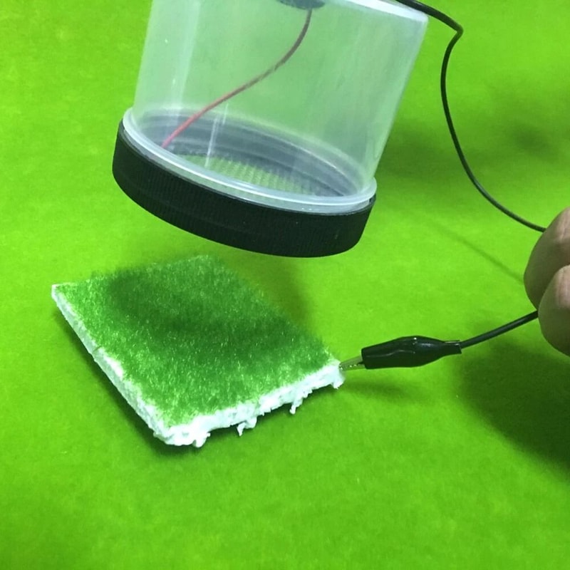 Premium Static Grass Applicator Professional Scenery Flocking Machine Tool For Model Terrain 5