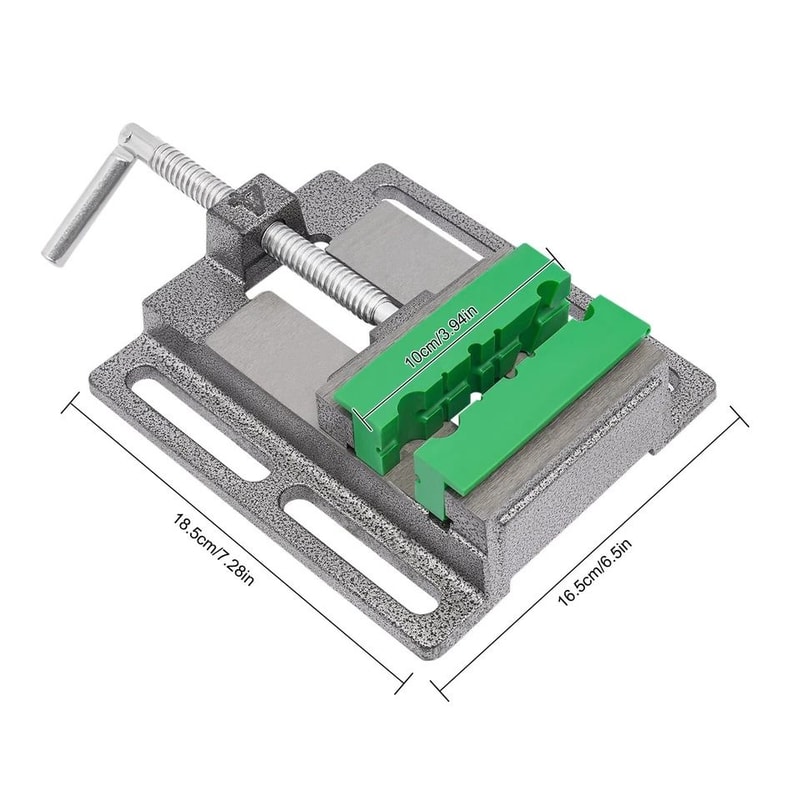 Mini Bench Vise Drill Press Table Clamp For CNC Milling And DIY Work 4
