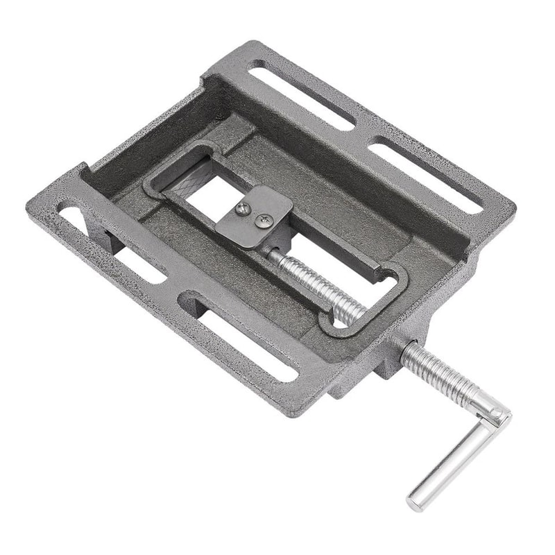 Mini Bench Vise Drill Press Table Clamp For CNC Milling And DIY Work 5