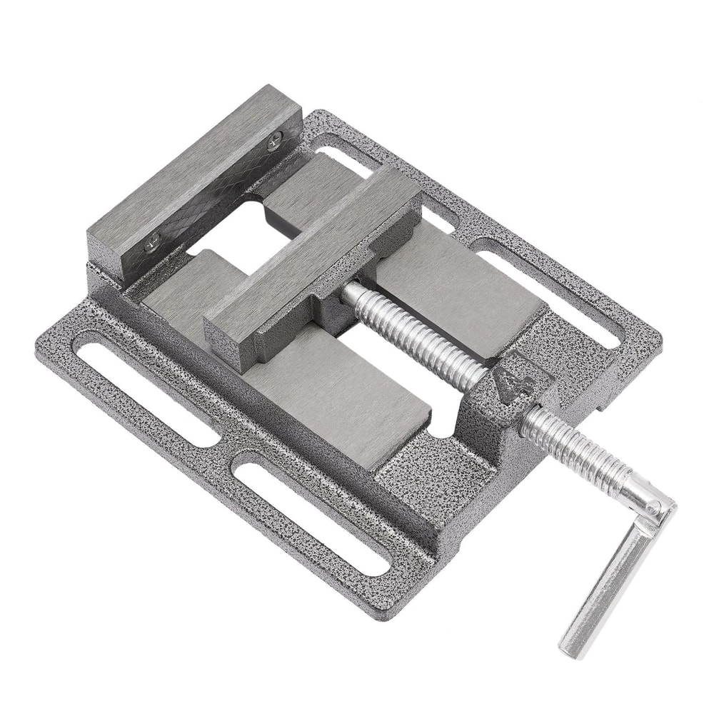 Mini Bench Vise Drill Press Table Clamp For CNC Milling And DIY Work 8
