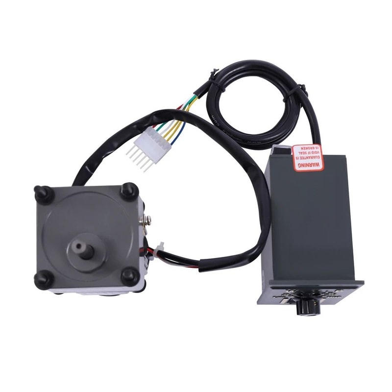 Motor Speed Controller With Adjustable Speed Gear Motor 0