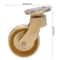 Brass Swivel Plate Caster Wheels For Furniture And Carts 1
