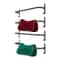 Horse Blanket Rack With Bridle Hooks Wall Mounted Saddle Blanket Bar 1