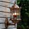 Antique Bronze Outdoor Wall Lantern Porch Garden Light 5