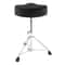 Adjustable Drum Throne With Thick Padded Seat Black Drummers Stool And Guitar Chair 2