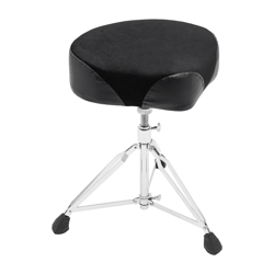 adjustable drum throne with thick padded seat, black drummers stool and guitar chair