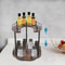 Spice Rack Organizer With Adjustable Rotating Cabinet Storage 1