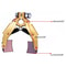 Copper Carbon Brush Holder V Shape Slip Ring Holder For DC Motor 3