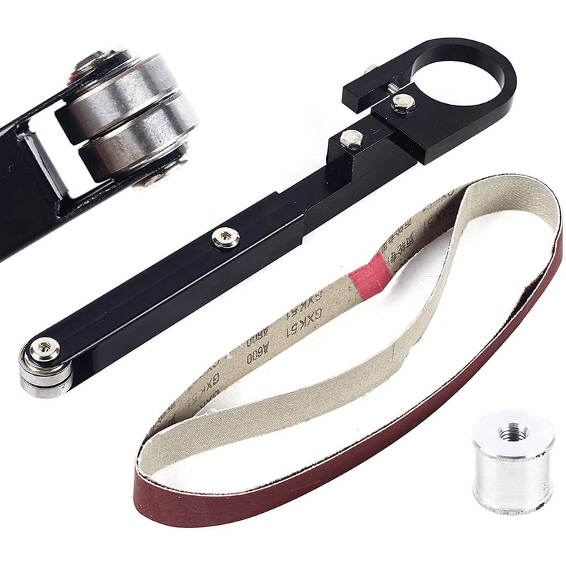 Angle Grinder Belt Sander Attachment For Grinder Sanding And Polishing 0