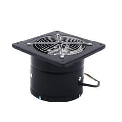 shutter exhaust fan for attic shed greenhouse and home ventilation