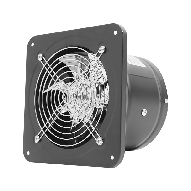 Shutter Exhaust Fan For Attic Shed Greenhouse And Home Ventilation 3