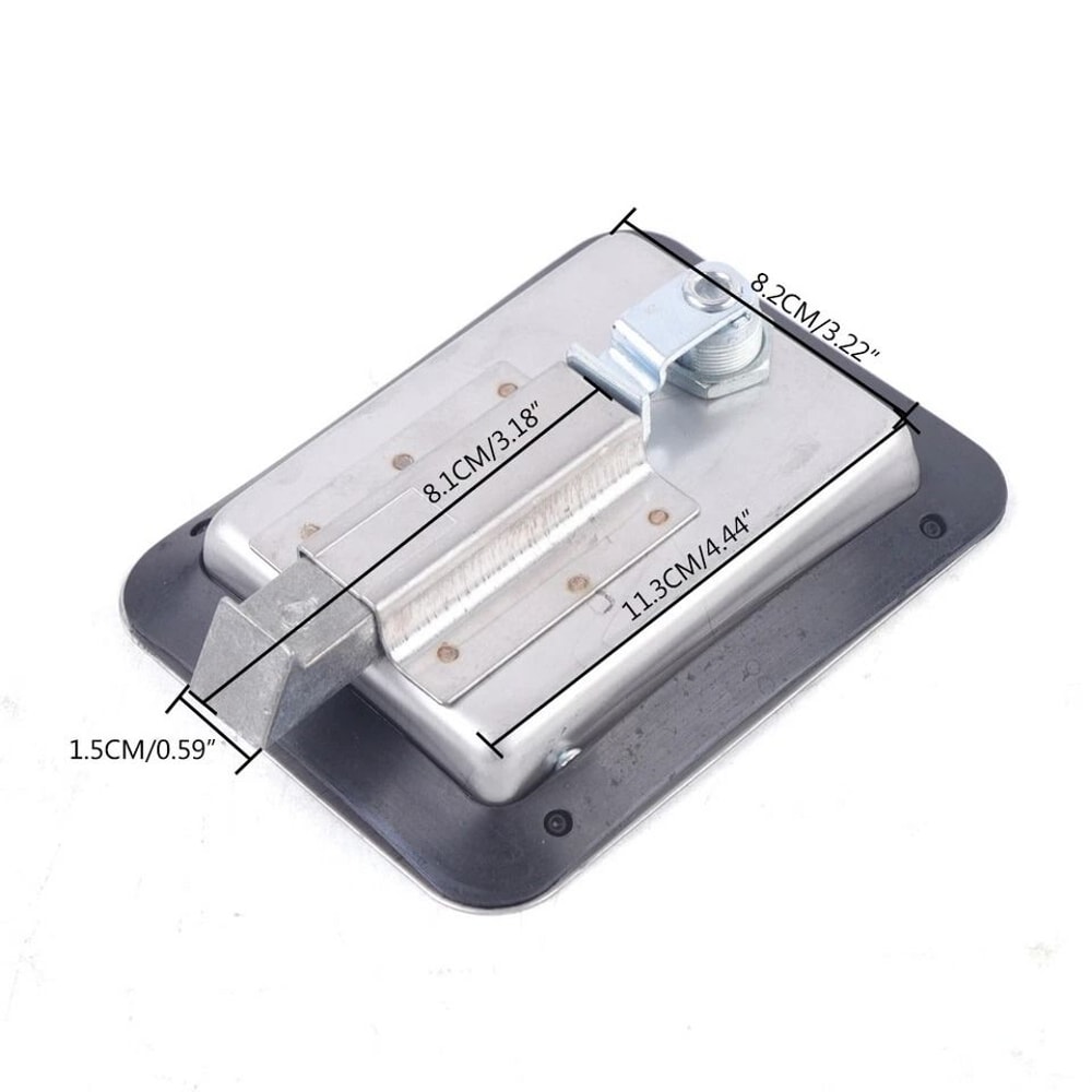 RV Paddle Latch With Keys For Trailer Doors And Truck Tool Boxes 4