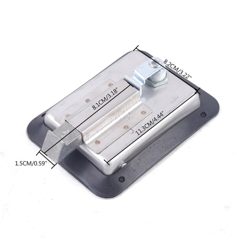 RV Paddle Latch With Keys For Trailer Doors And Truck Tool Boxes 4