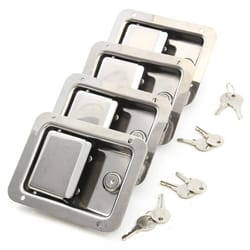 rv paddle latch with keys for trailer doors and truck tool boxes