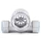 NPT Water Flow Indicator Stainless Steel Sight Glass With Plastic Impeller 3