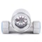NPT Water Flow Indicator Stainless Steel Sight Glass With Plastic Impeller 3