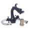 Black Waterfall Vessel Bathroom Faucet Oil Rubbed Brass Single Hole Mixer Tap 1