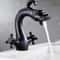 Black Waterfall Vessel Bathroom Faucet Oil Rubbed Brass Single Hole Mixer Tap 2