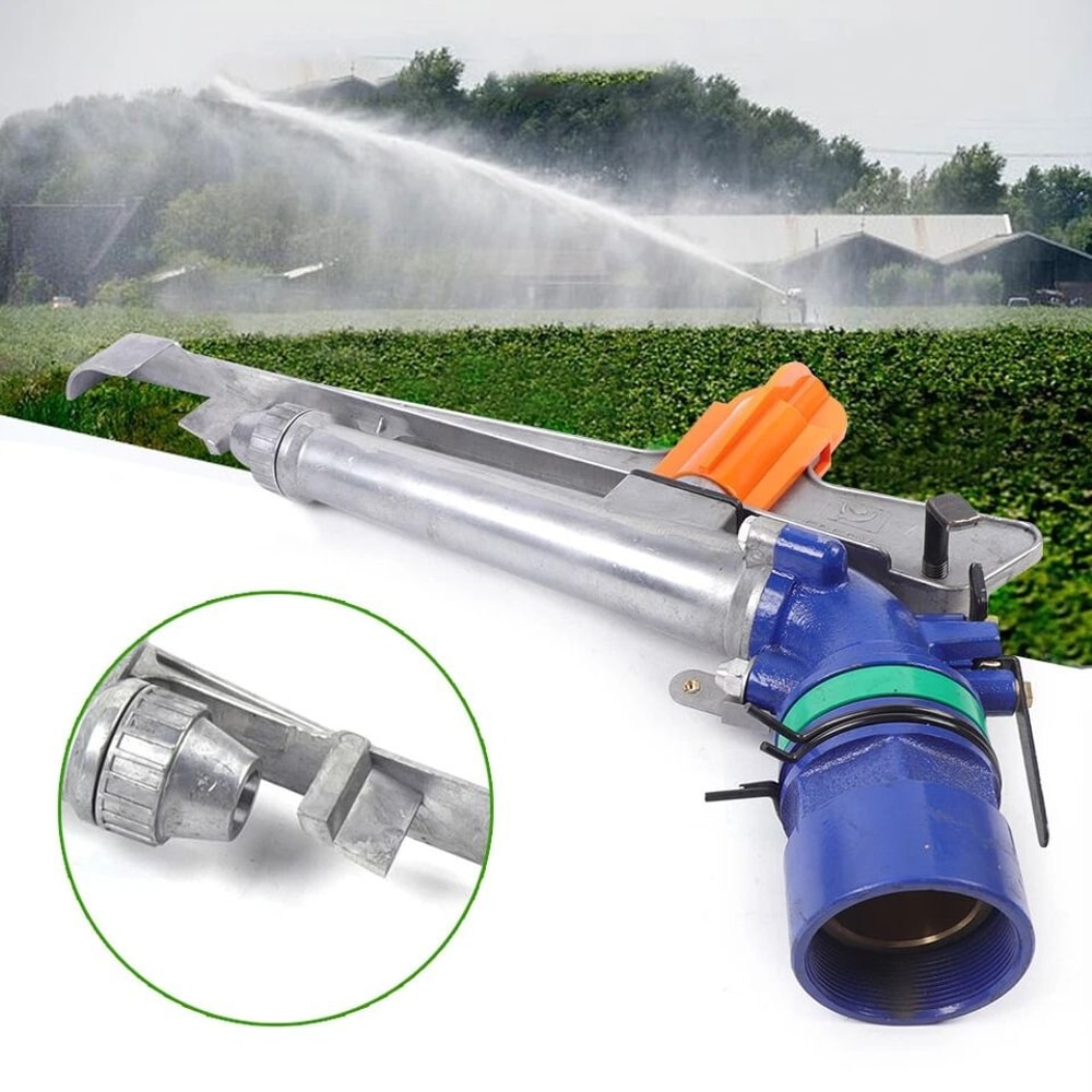Heavy Duty Degree Farm Irrigation Sprinkler Spray Gun For Large Area Watering 2