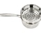 Compact Stainless Steel Steamer Pot Saucepan With Lid For Induction Cooking 2