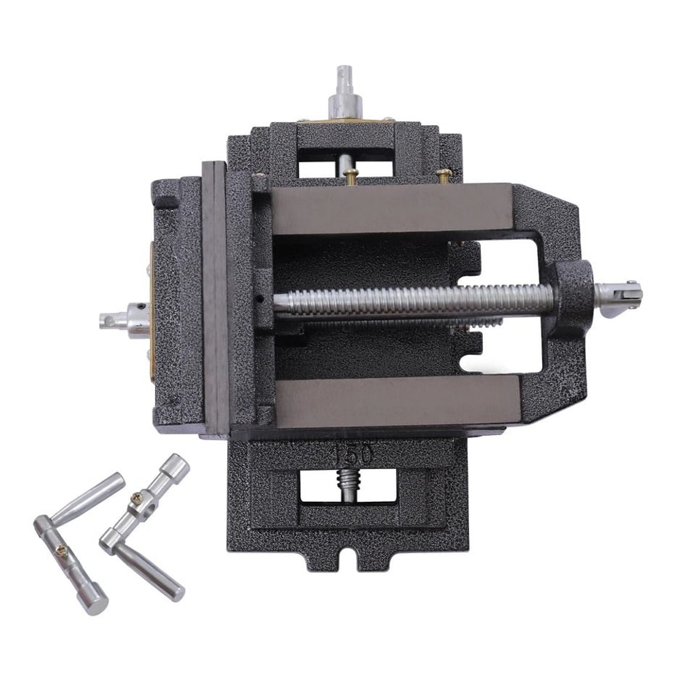 Cross Slide Drill Press Vise With X Y Axis Milling Clamp 0