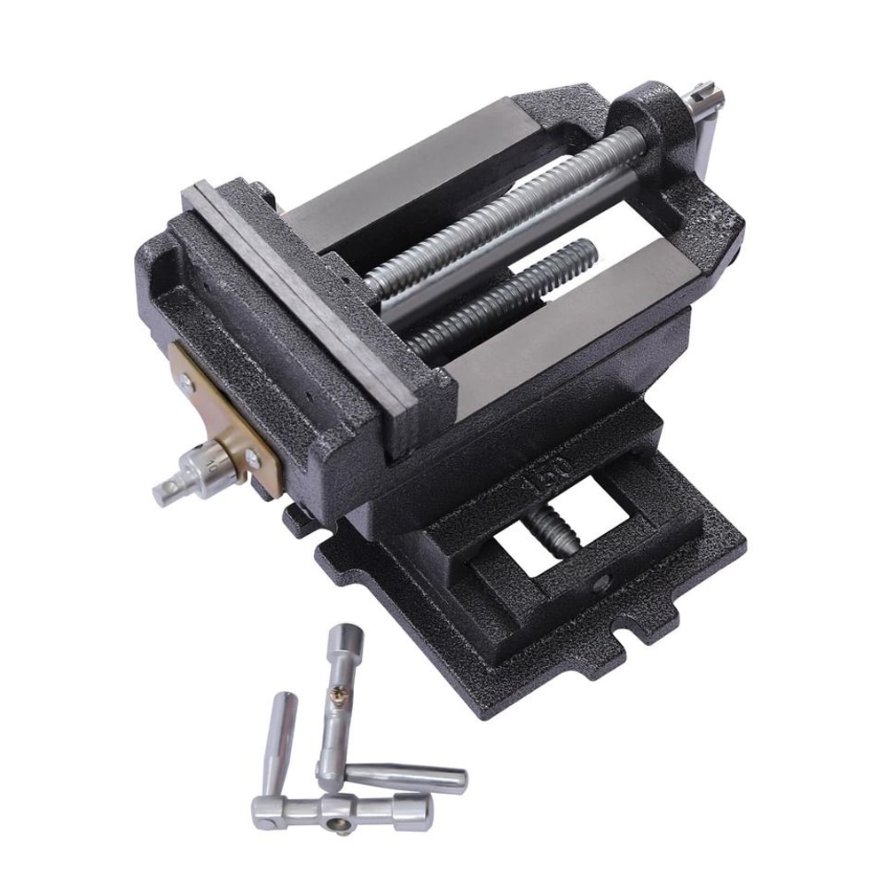 Cross Slide Drill Press Vise With X Y Axis Milling Clamp 1