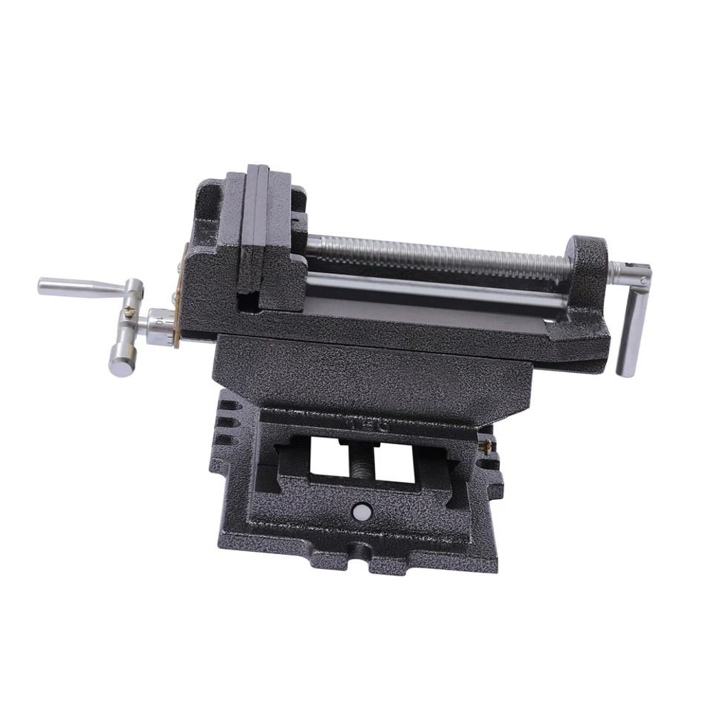 Cross Slide Drill Press Vise With X Y Axis Milling Clamp 4