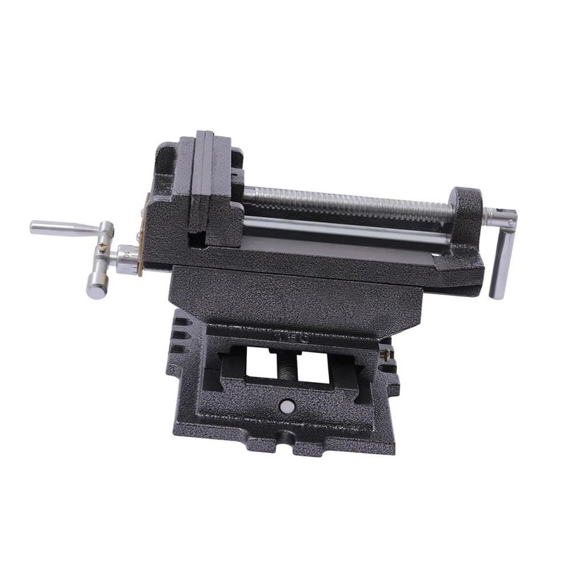 Cross Slide Drill Press Vise With X Y Axis Milling Clamp 4