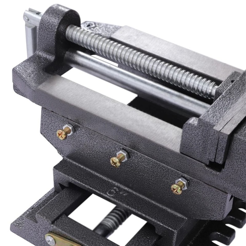 Cross Slide Drill Press Vise With X Y Axis Milling Clamp 5