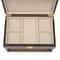 Wooden Jewelry Organizer Box With Plush Lined Drawers 3