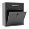 Heavy Duty Security Mailbox Wall Mount Locking Mailbox With Cast Steel Protection 0