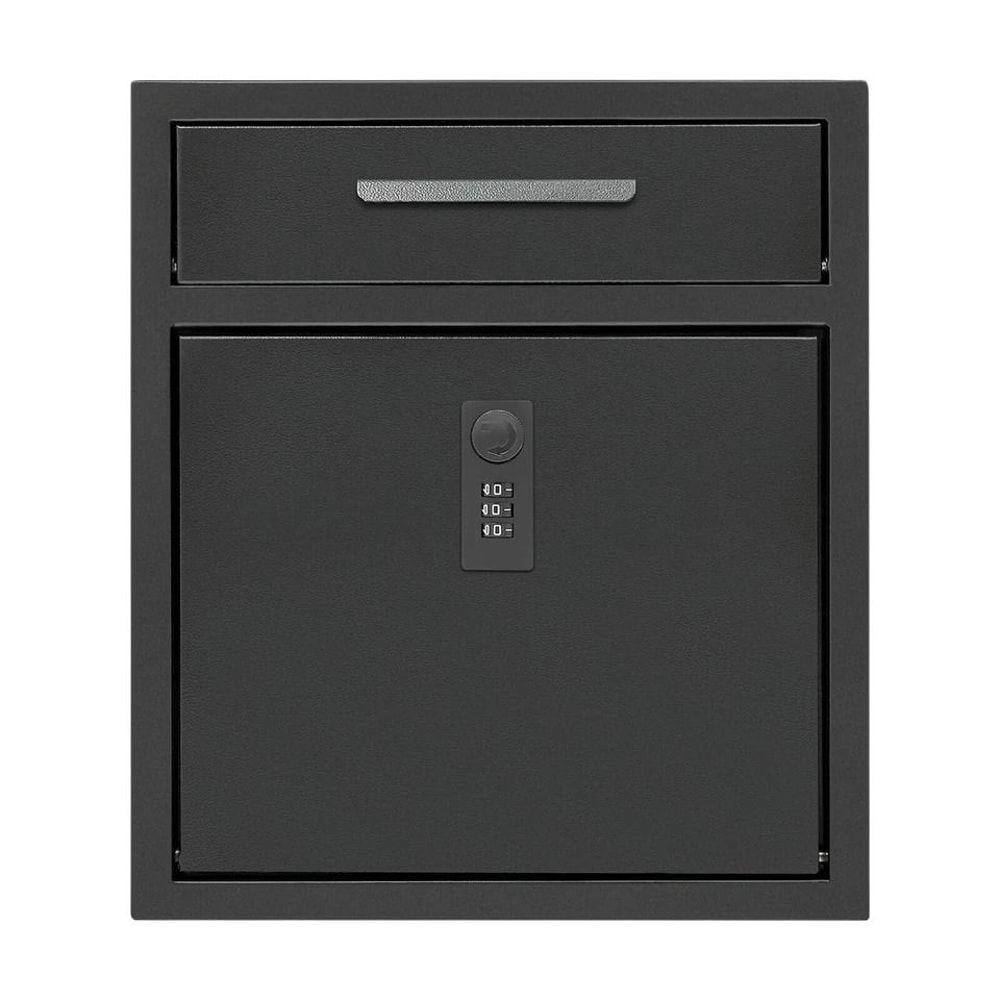 Heavy Duty Security Mailbox Wall Mount Locking Mailbox With Cast Steel Protection 2
