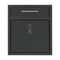 Heavy Duty Security Mailbox Wall Mount Locking Mailbox With Cast Steel Protection 2