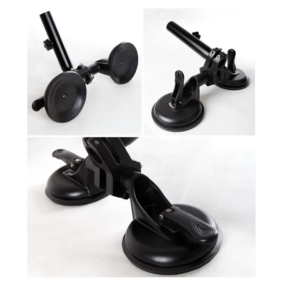 Heavy Duty Adjustable Suction Cup Flag Pole Bracket Car Flag Mount Holder 3