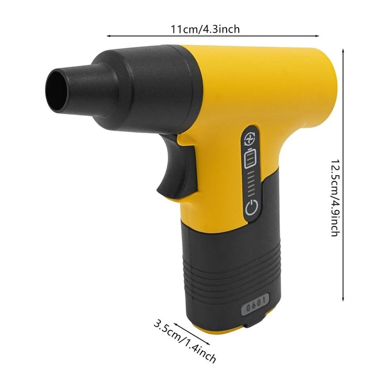 Cordless Air Duster Portable Electric Blower Rechargeable Dust Blower For Computer Keyboard Cleani 5