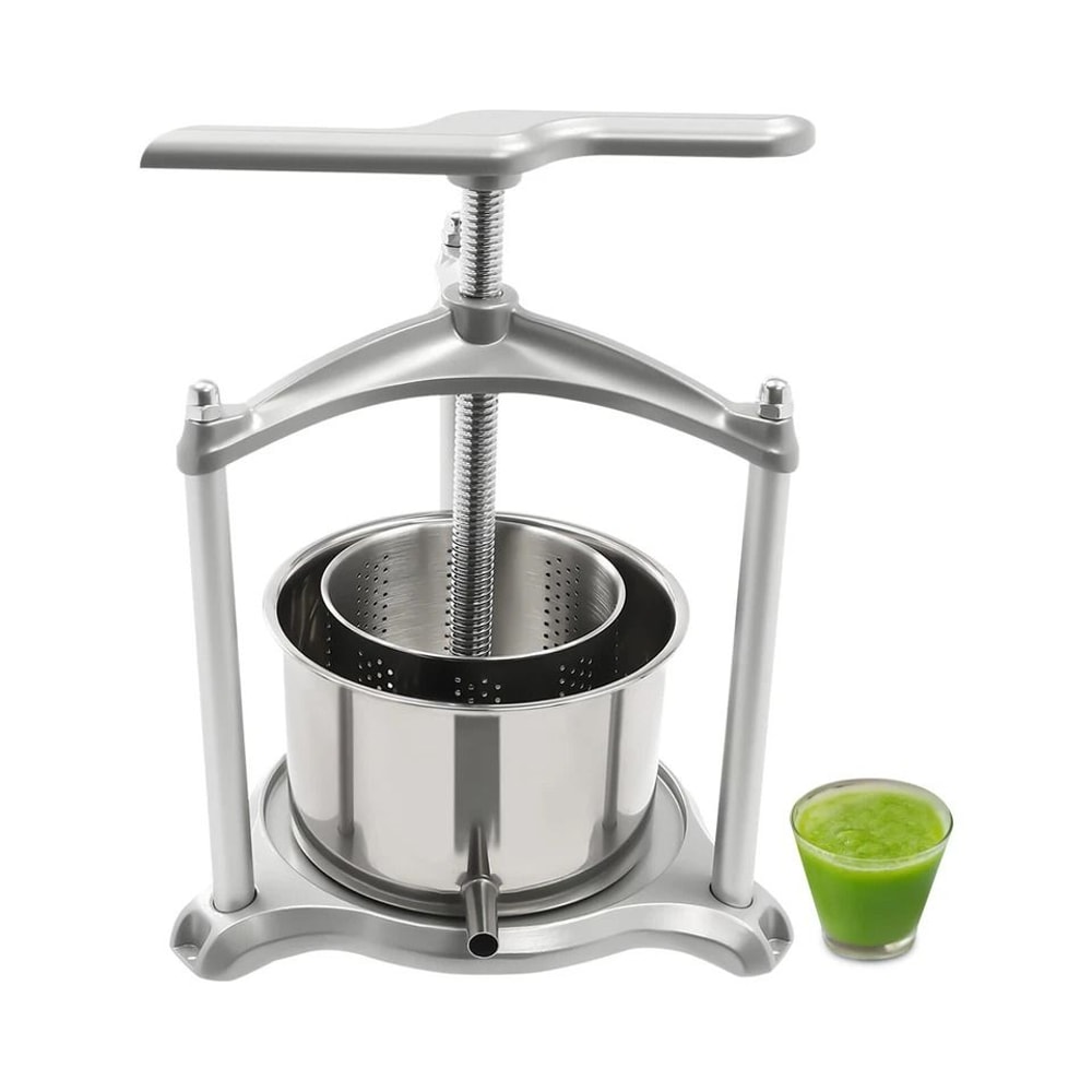 Premium Stainless Steel Fruit Wine Press For Grape Cider Juice 4