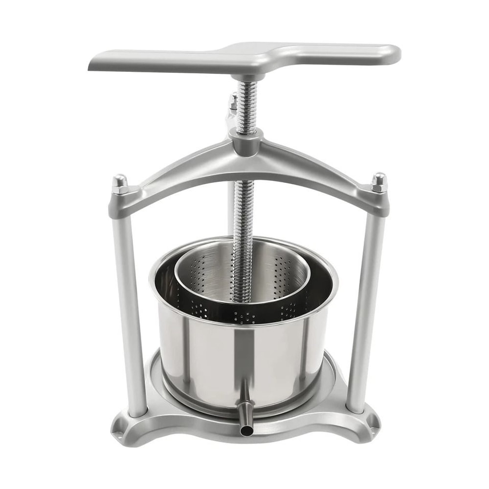 Premium Stainless Steel Fruit Wine Press For Grape Cider Juice 5
